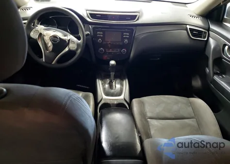 2015 Nissan Rogue S из США, поврежденный, VIN KNMAT2MV5FP532387